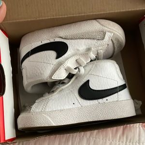 Normal wear and tear Nike toddler shoes